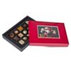 Belgian Brands - Chocolate Praline - ChocoPostcard (Midi Red) Assorted Chocolate Chocolissimo