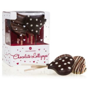 Belgian Brands Chocolate Valentines lollipops Valentines Chocolissimo