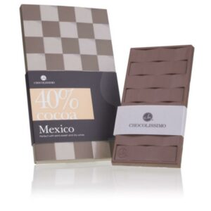 Belgian Brands Mexico Milk Chocolate 40 Chocolate Bar Chocolissimo