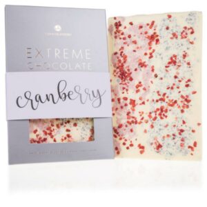 Belgian Brands - White Chocolate - Extreme Berries & Cranberries Chocolate Bar Chocolissimo