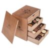 ChocoMassimo - Ladies - Flowers - Chocolates Chocolates in a wooden box Chocolissimo > Pralines Chocolissimo