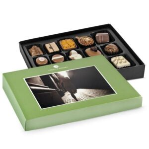 ChocoPostcard Midi Green Chocolates Chocolates with postcard Chocolissimo > Personalisation Chocolissimo