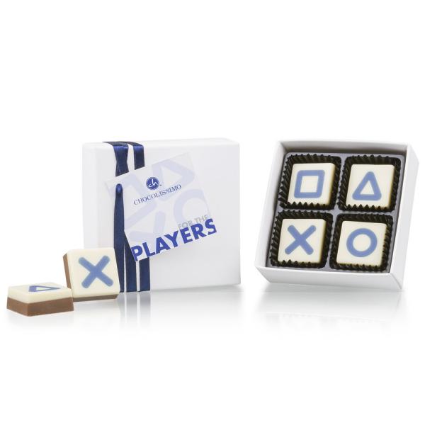 ChocoPrints - For The Players - Chocolate with print Printed chocolate Chocolissimo > Personalisation Chocolissimo