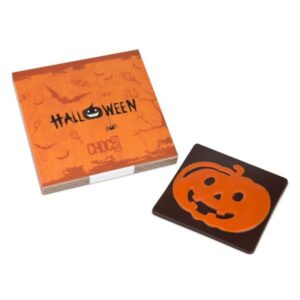 Dark Chocolate tablette - Pumpkin - Halloween Halloween chocolate Chocolissimo > Chocolate gifts Chocolissimo