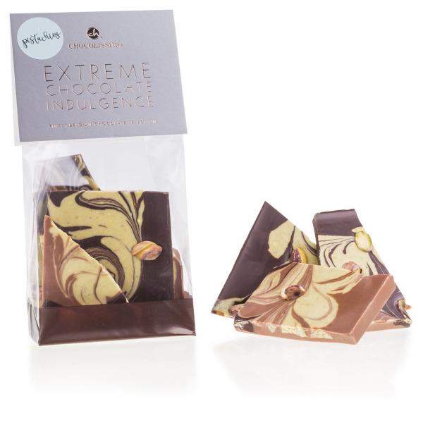 Extreme Mini Chocolate Pistachios Pieces of broken chocolate Chocolissimo > Chocolate shapes Chocolissimo