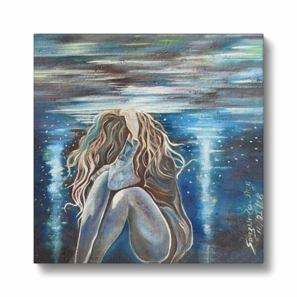 Philippine Art Original Art Prints On Canvas Drown Me To The Ocean Globalchocostore > Philippine Art > Original Art Prints On Canvas Ace Sarzuelo Print on Canvas Collection 12x12 White Wrap