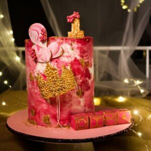 Pink Marble | Ultimate Chocolate Cake | Globalchocostore