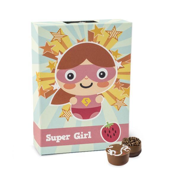 Super Girl Chocolates Chocolates for a Super Girl Chocolissimo > Pralines Chocolissimo