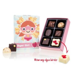 Super Girl Oxide Chocolates with print Chocolates Chocolissimo > Personalisation Chocolissimo