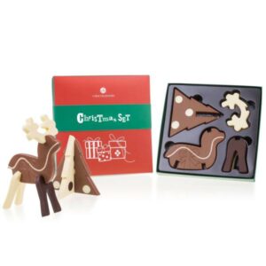 Xmas Set 3D Chocolate Christmas figures Chocolate figures Chocolate gifts > > Occasions < > Christmas presents Chocolissimo